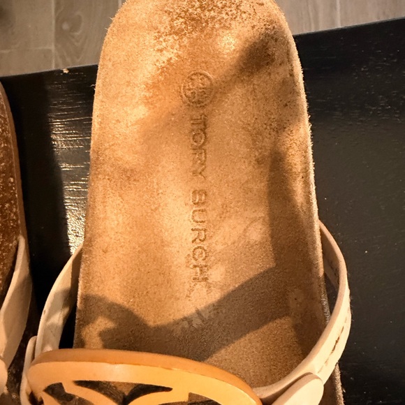 Tory Burch Mustard and Beige Sandals - Picture 3 of 8